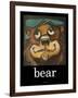 Bear Poster-Tim Nyberg-Framed Giclee Print