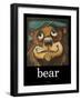 Bear Poster-Tim Nyberg-Framed Giclee Print