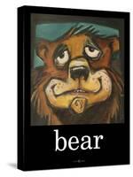 Bear Poster-Tim Nyberg-Stretched Canvas