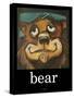 Bear Poster-Tim Nyberg-Stretched Canvas