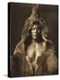 Bear's Belly-Arikara 1908-Edward S. Curtis-Stretched Canvas