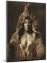 Bear's Belly-Arikara 1908-Edward S. Curtis-Mounted Premium Giclee Print