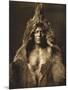 Bear's Belly-Arikara 1908-Edward S. Curtis-Mounted Giclee Print