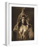 Bear's Belly-Arikara 1908-Edward S. Curtis-Framed Giclee Print