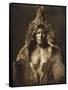 Bear's Belly-Arikara 1908-Edward S. Curtis-Framed Stretched Canvas