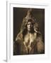 Bear's Belly-Arikara 1908-Edward S. Curtis-Framed Giclee Print