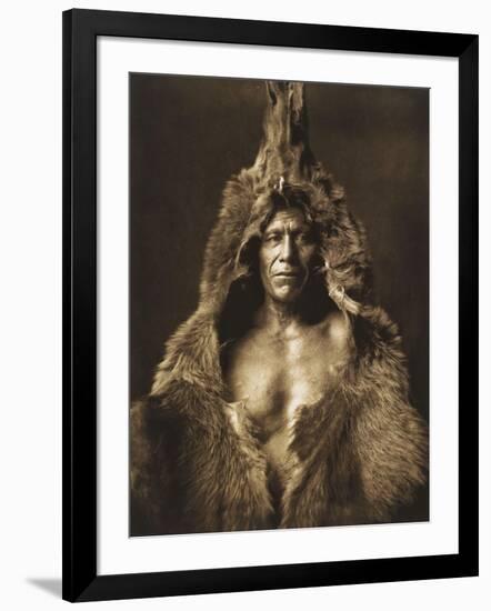 Bear's Belly-Arikara 1908-Edward S. Curtis-Framed Giclee Print