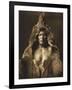 Bear's Belly-Arikara 1908-Edward S. Curtis-Framed Giclee Print