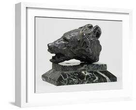 Bear's Head, C.1900-John Macallan Swan-Framed Giclee Print