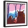 Bear Selfie-A Richard Allen-Framed Giclee Print