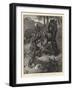 Bear-Shooting in Cashmere, a Beater's Narrow Escape-William T. Maud-Framed Giclee Print