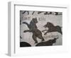 Bear Simplicius Being Attacked by Wild Boar Gloriosus-null-Framed Giclee Print