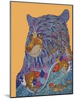 Bear Spirit-Drawpaint Illustration-Mounted Giclee Print