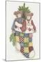 Bear Stocking-Debbie McMaster-Mounted Giclee Print