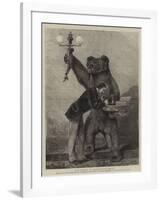 Bear Trophy at Marlborough House-Samuel Edmund Waller-Framed Giclee Print