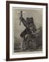 Bear Trophy at Marlborough House-Samuel Edmund Waller-Framed Giclee Print