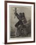 Bear Trophy at Marlborough House-Samuel Edmund Waller-Framed Giclee Print