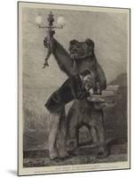 Bear Trophy at Marlborough House-Samuel Edmund Waller-Mounted Giclee Print