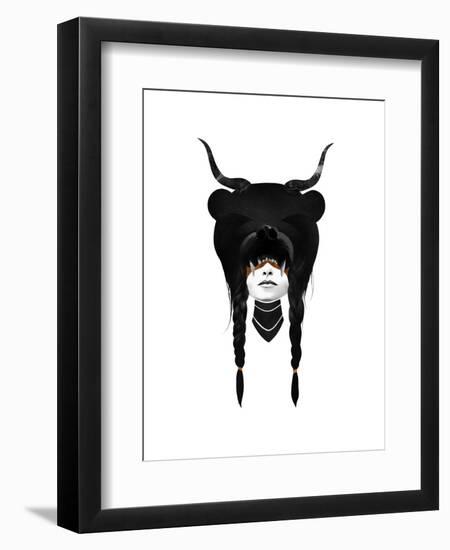 Bear Warrior-Ruben Ireland-Framed Premium Giclee Print