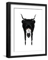 Bear Warrior-Ruben Ireland-Framed Premium Giclee Print