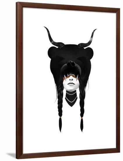 Bear Warrior-Ruben Ireland-Framed Premium Giclee Print