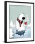 Bear With Me-Mischief Factory-Framed Giclee Print