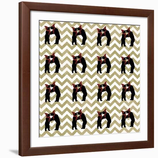 Bear Wrap-Erin Clark-Framed Giclee Print