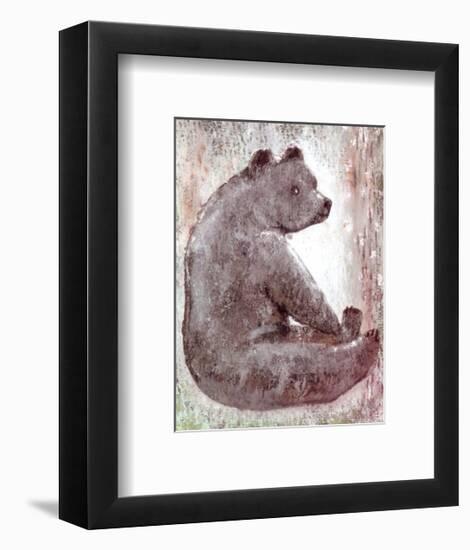 Bear-Silvana Crefcoeur-Framed Art Print