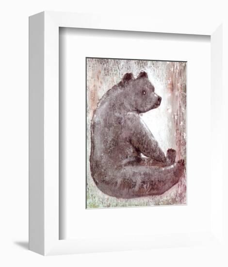 Bear-Silvana Crefcoeur-Framed Art Print