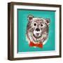 Bear-Bella Dos Santos-Framed Art Print