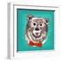 Bear-Bella Dos Santos-Framed Art Print