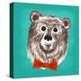 Bear-Bella Dos Santos-Stretched Canvas