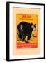 Bear-null-Framed Art Print