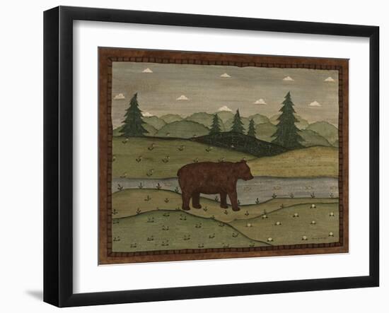 Bear-Robin Betterley-Framed Giclee Print