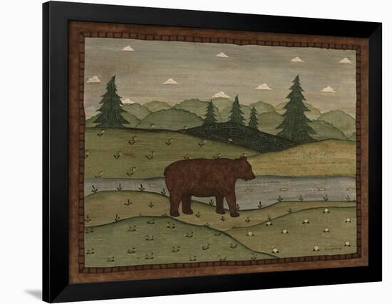 Bear-Robin Betterley-Framed Giclee Print