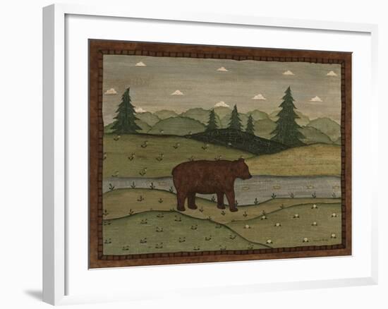 Bear-Robin Betterley-Framed Giclee Print