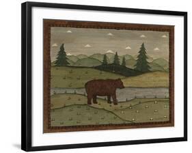 Bear-Robin Betterley-Framed Giclee Print