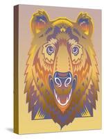 Bear-David Chestnutt-Stretched Canvas