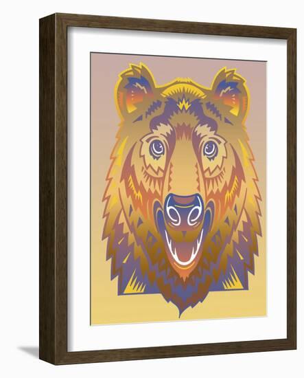 Bear-David Chestnutt-Framed Giclee Print