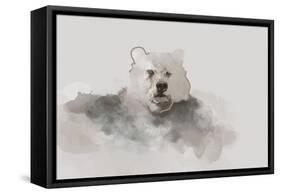 Bear-Gabriella Roberg-Framed Stretched Canvas