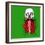 Beard skull-Thomas MacGregor-Framed Giclee Print