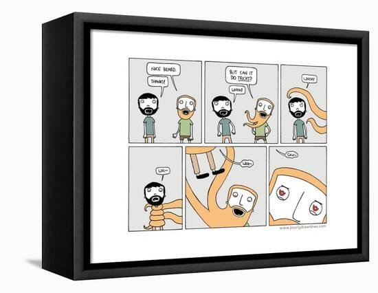 Beard-Reza Farazmand-Framed Stretched Canvas