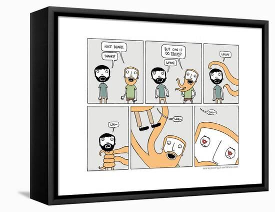 Beard-Reza Farazmand-Framed Stretched Canvas