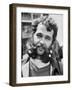 Bearded and Mustached Hippie at Anti War Demonstration in Golden Gate Park-Ralph Crane-Framed Photographic Print