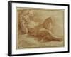 Bearded Figure, Sleeping-Parmigianino-Framed Giclee Print