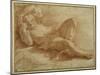 Bearded Figure, Sleeping-Parmigianino-Mounted Giclee Print