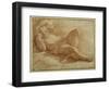 Bearded Figure, Sleeping-Parmigianino-Framed Giclee Print