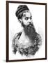 Bearded Lady, 19th Century-Science Photo Library-Framed Photographic Print