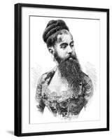 Bearded Lady, 19th Century-Science Photo Library-Framed Photographic Print