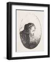 Bearded Old Man, C.1644-46-Ferdinand Bol-Framed Giclee Print